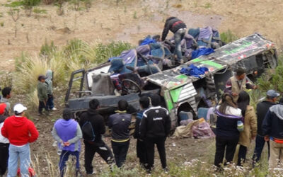 Once muertos dejó un accidente ocurrido en la carretera de penetración Huancayo-Izcuchaca- Palca en Huancavelica, informaron este domingo fuentes de la Policía Nacional.