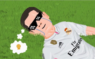 En YouTube se puede ver una parodia del mexicano Javier "Chicharito" Hernández, quien anotara el tanto que le dio a Real Madrid el pase a la semifinal de la Champions League sobre el Atletico de Madrid.
