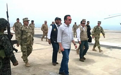 El Gobierno coordina en la ciudad de Arequipa, por tercer día consecutivo, el plan de acción para el apoyo que dará en Islay las Fuerzas Armadas a la Policía Nacional.