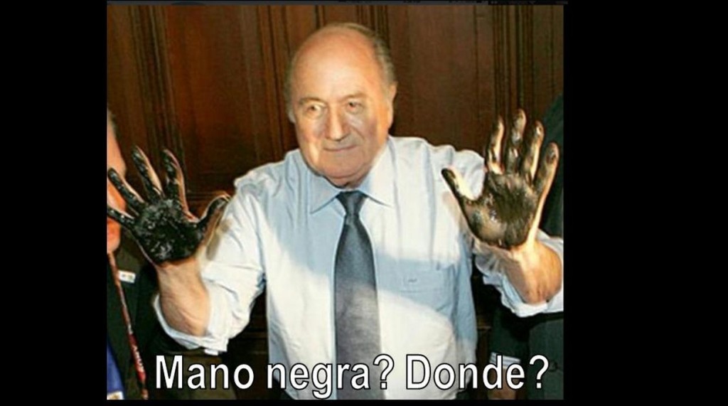 blatter mano negra