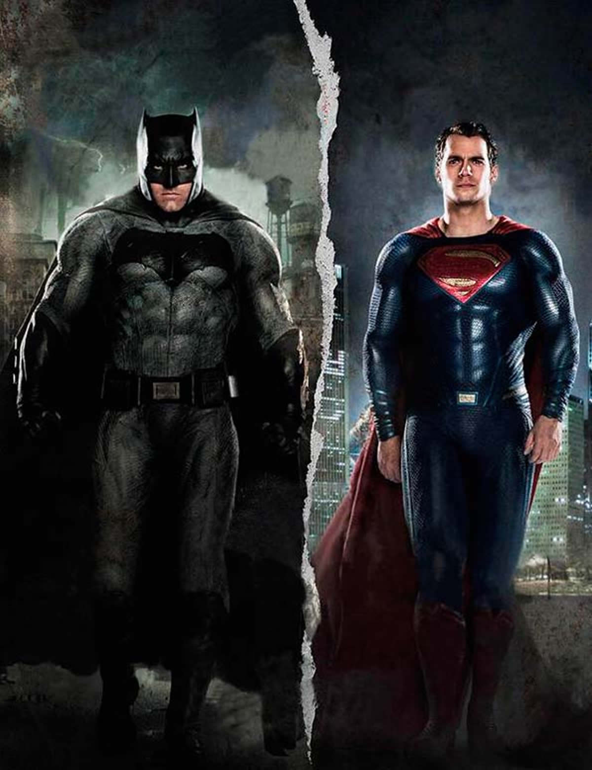 Batman v Superman: imagen de cuerpo entero de los héroes » Crónica Viva
