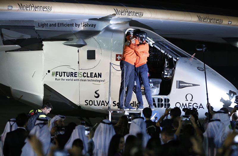 UAE-SWITZERLAND-ENERGY-SOLAR-IMPULSE-2