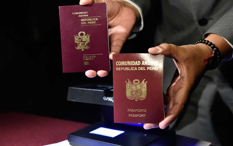 pasaporte peru