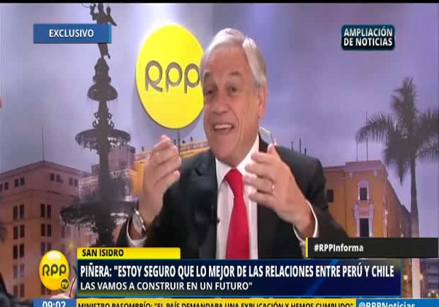 Sebastián Piñera - rpp