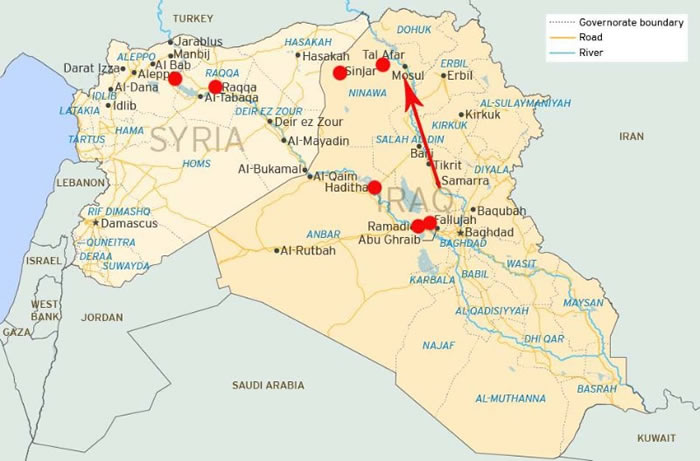 mosul-mapa