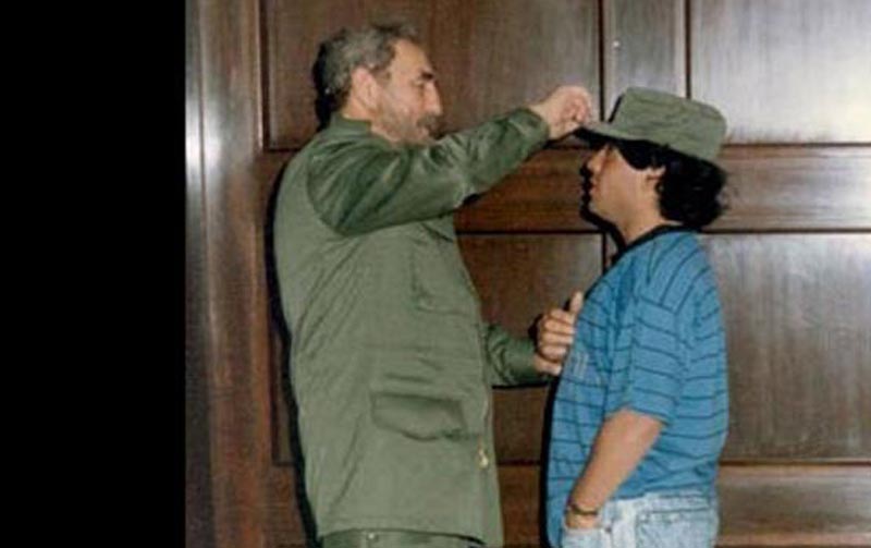 maradona-fidel-castro