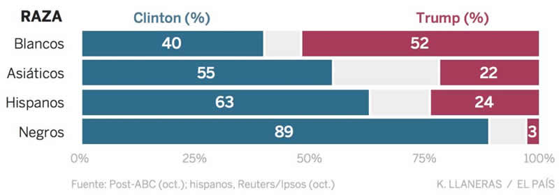 votantes - raza