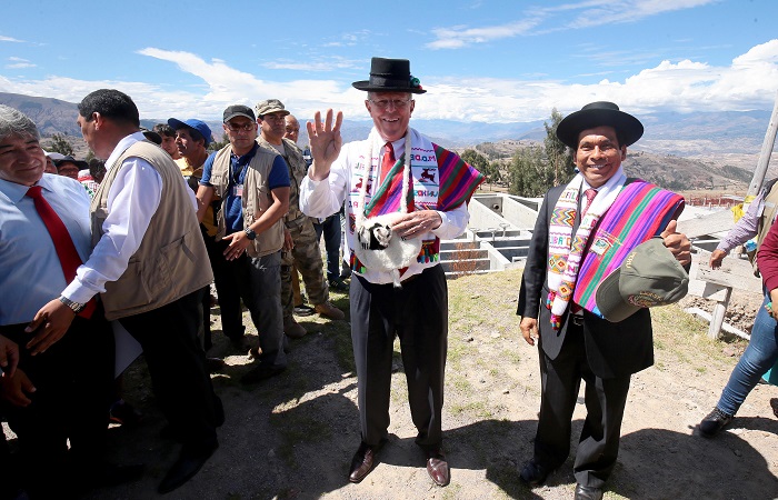 Visita de inspección a la Planta de Tratamiento de Agua Potable de Cabrapata