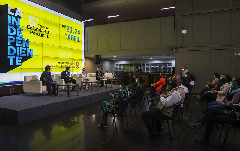 Ceremonia inaugural de la quinta edición de la feria del libro La Independiente se llevó a cabo en el Ministerio de Cultura.