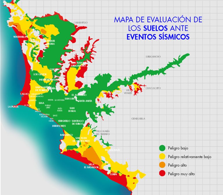 Mapa sísmico: identifican distritos de Lima y Callao más vulnerables ...