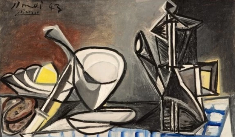 Cuadro de Joan Miró y bodegón de Picasso en subasta por más de un